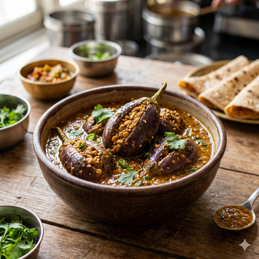BHARELA RINGAN SABJI MASALA