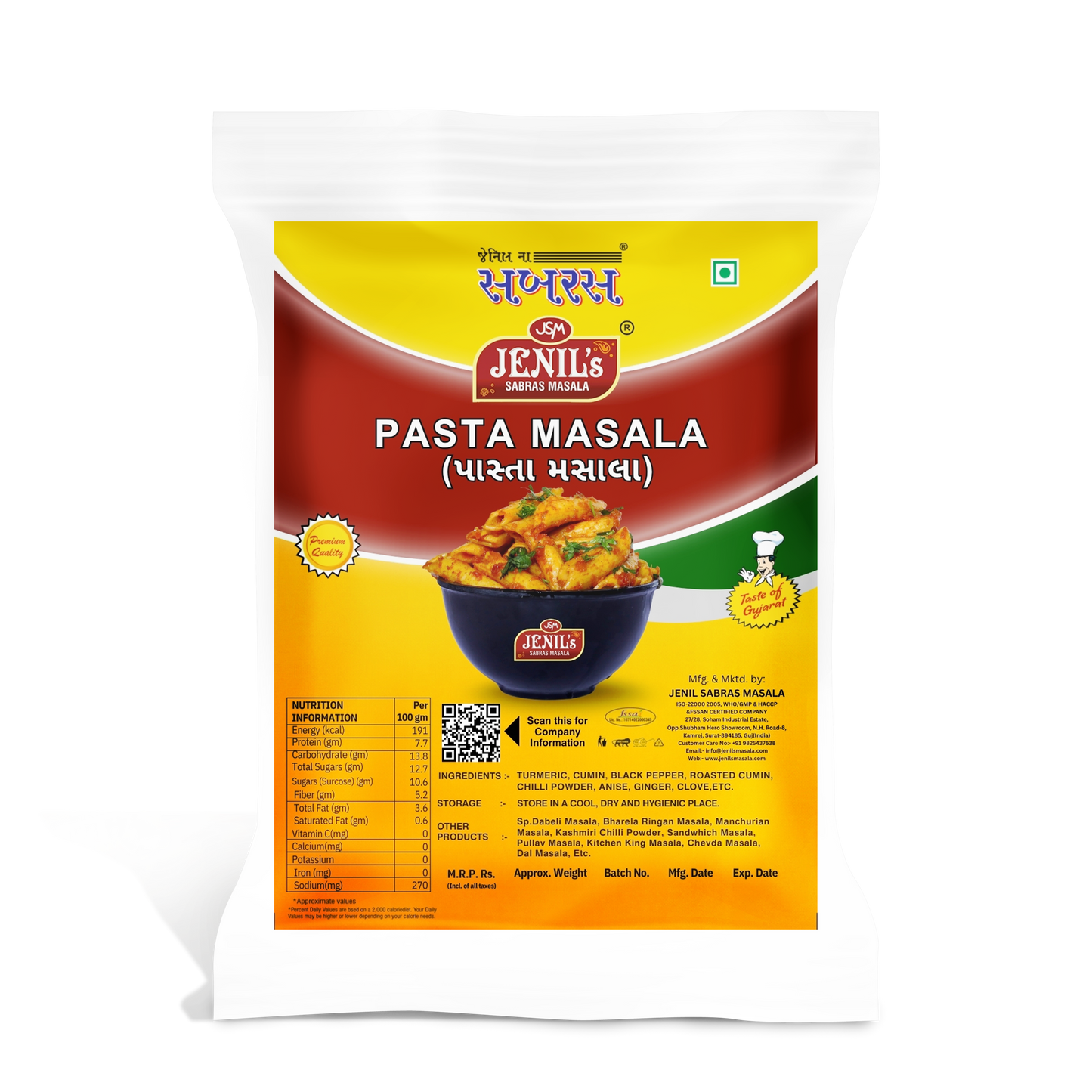 Pasta Masala